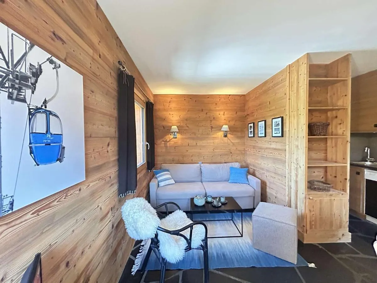 Studio/Coin Montagne - 4 Pers, Proche Pistes & Commerces, Balcon, Parking, Wifi - Meribel - Fr-1-180-599 Les Allues 0*,