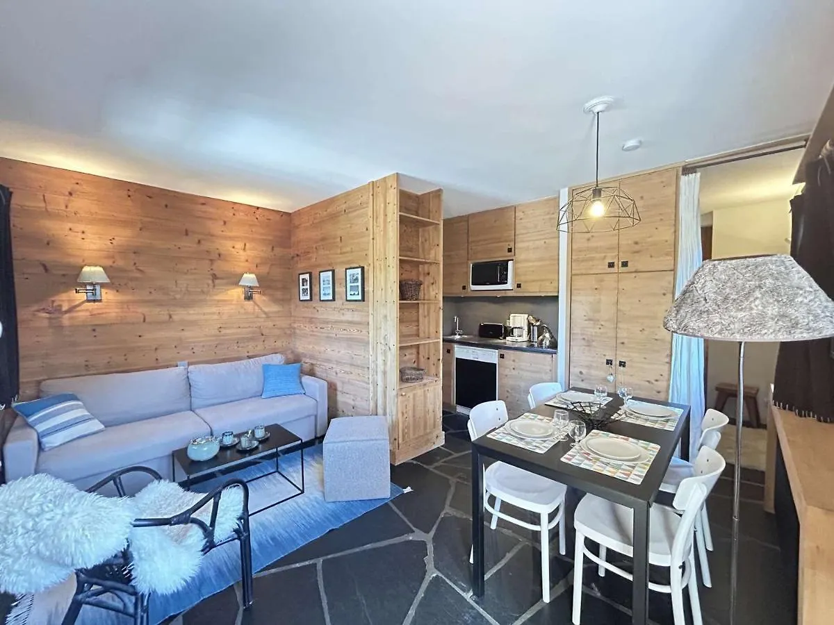 アパート Studio/Coin Montagne - 4 Pers, Proche Pistes & Commerces, Balcon, Parking, Wifi - Meribel - Fr-1-180-599 Les Allues